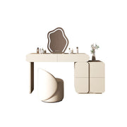 LUXORA DR1027 80-120cm Lacquered Solid Wood Tabletop Dressing Table