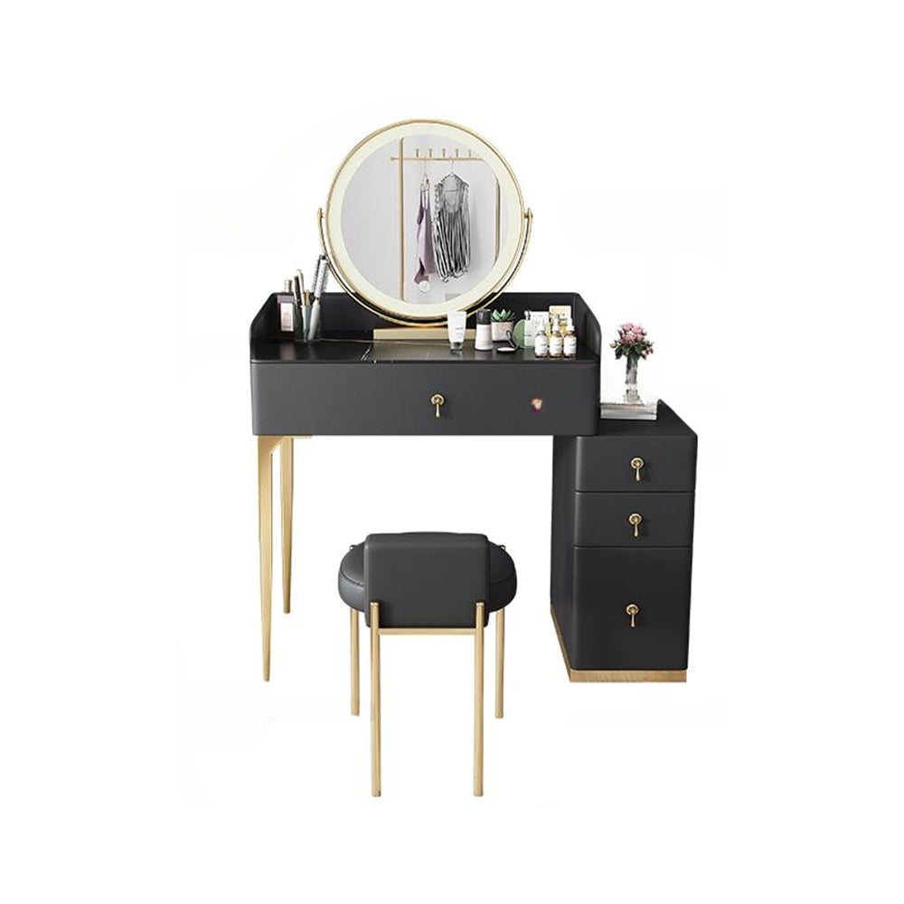 LUXORA DR1033 65cm Lacquered Solid Wood Tabletop Dressing Table
