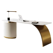 LUXORA WD1033 140/160/180 Minimalist Style Sintered Stone Desk