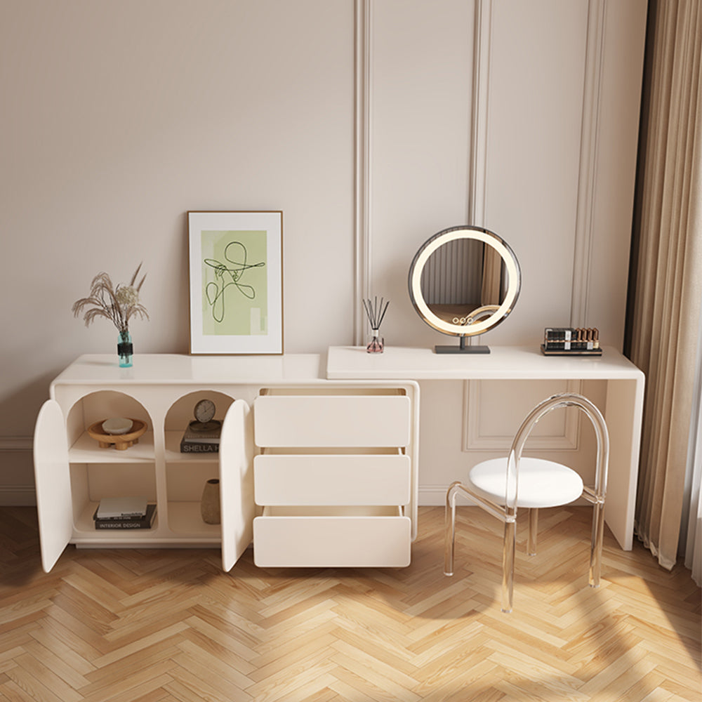 LUXORA DR1037 100-120cm Eco-Friendly Board Vanity Able With LED Mirror