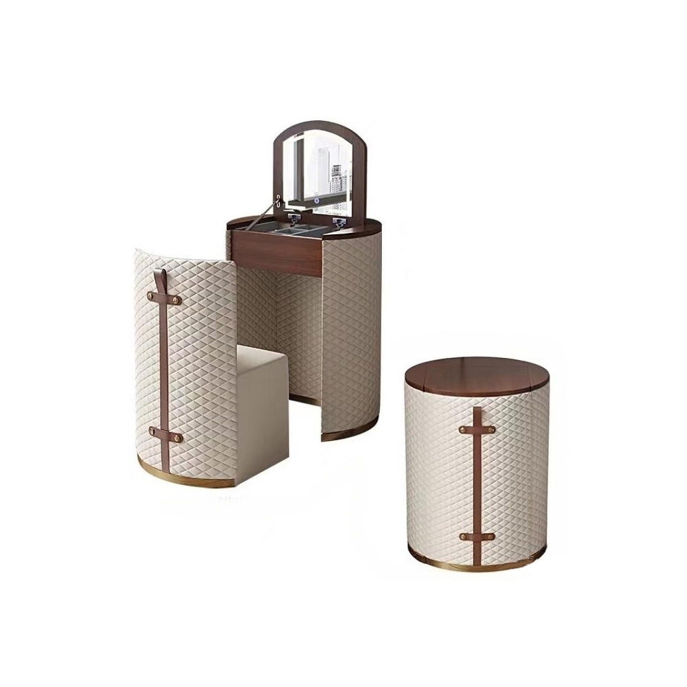 LUXORA DR1048 60cm Pull-out Design Solid Wood Drawer Dressing Table