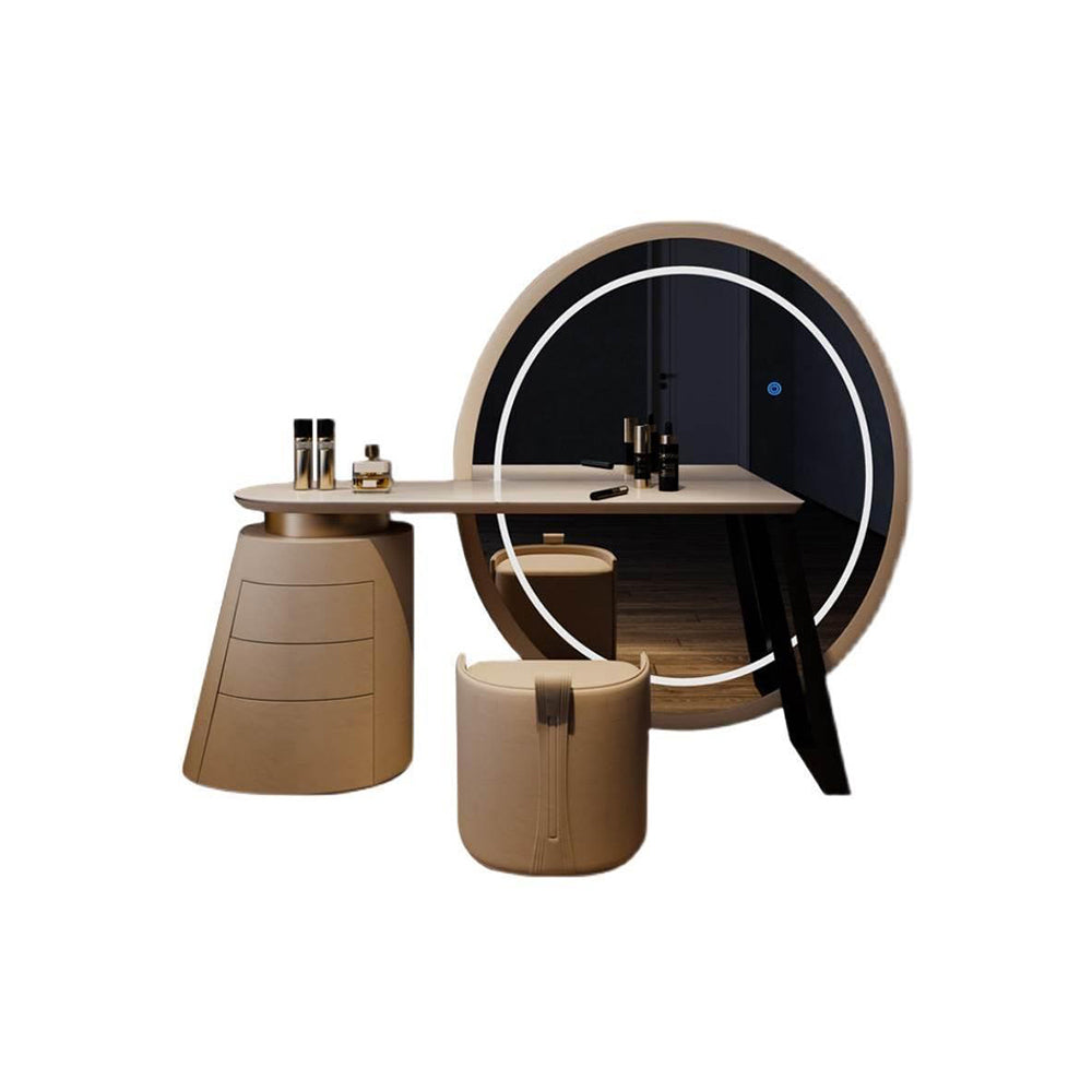 LUXORA DR1049 150cm Lacquered Solid Wood Tabletop Dressing Table