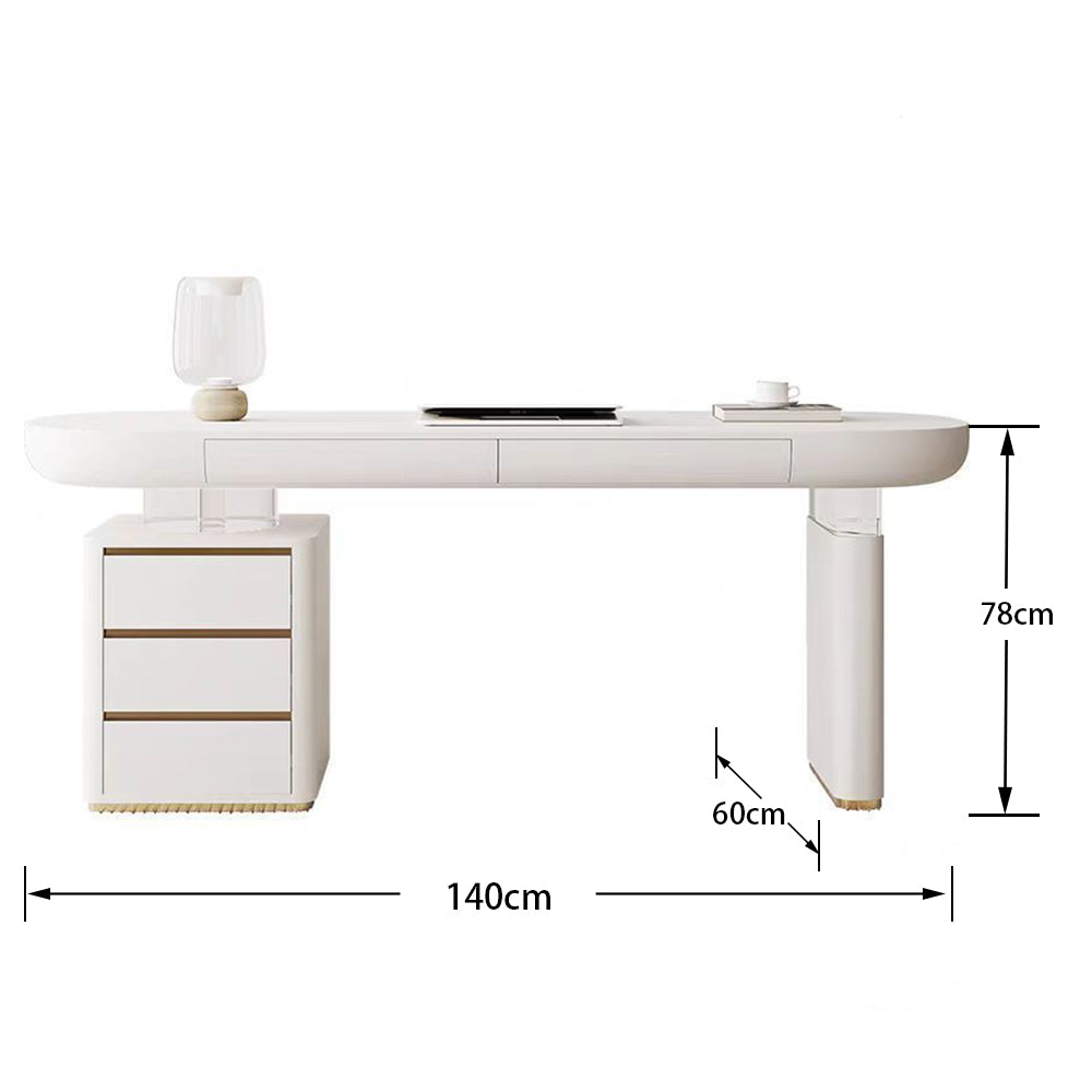 LUXORA DR1071 120/140/160/180cm Minimalist Style Painted Desk