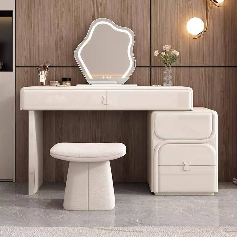 LUXORA DR1080 100-120cm Lacquered Solid Wood Tabletop Dressing Table