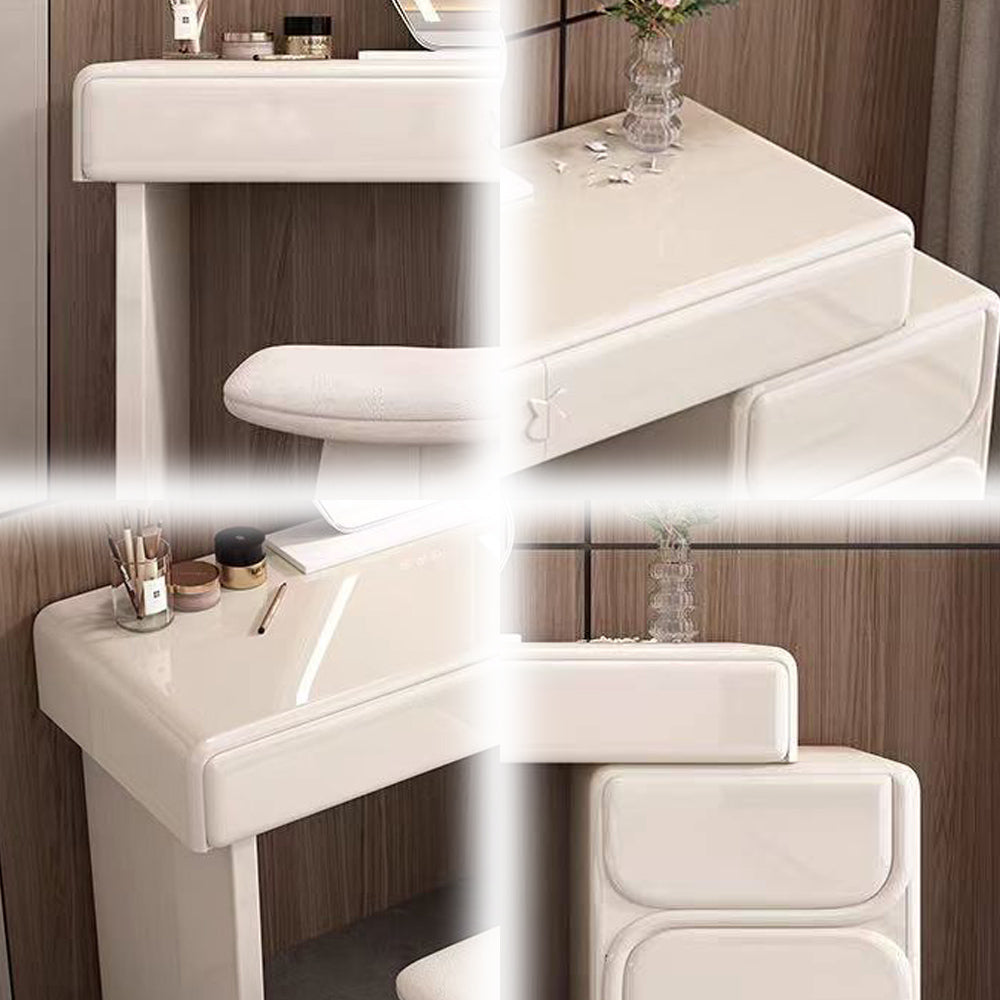 LUXORA DR1080 100-120cm Lacquered Solid Wood Tabletop Dressing Table