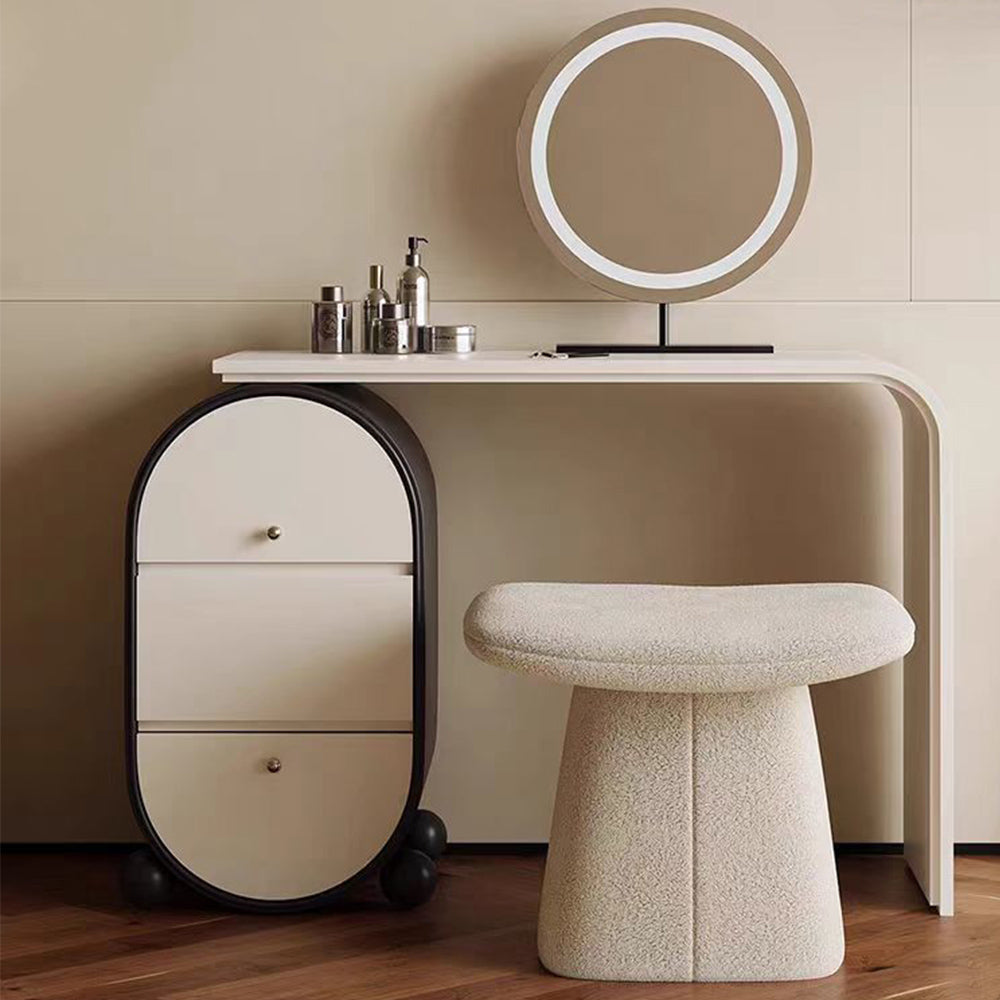 LUXORA DR1082 100-120cm Lacquered Solid Wood Tabletop Dressing Table