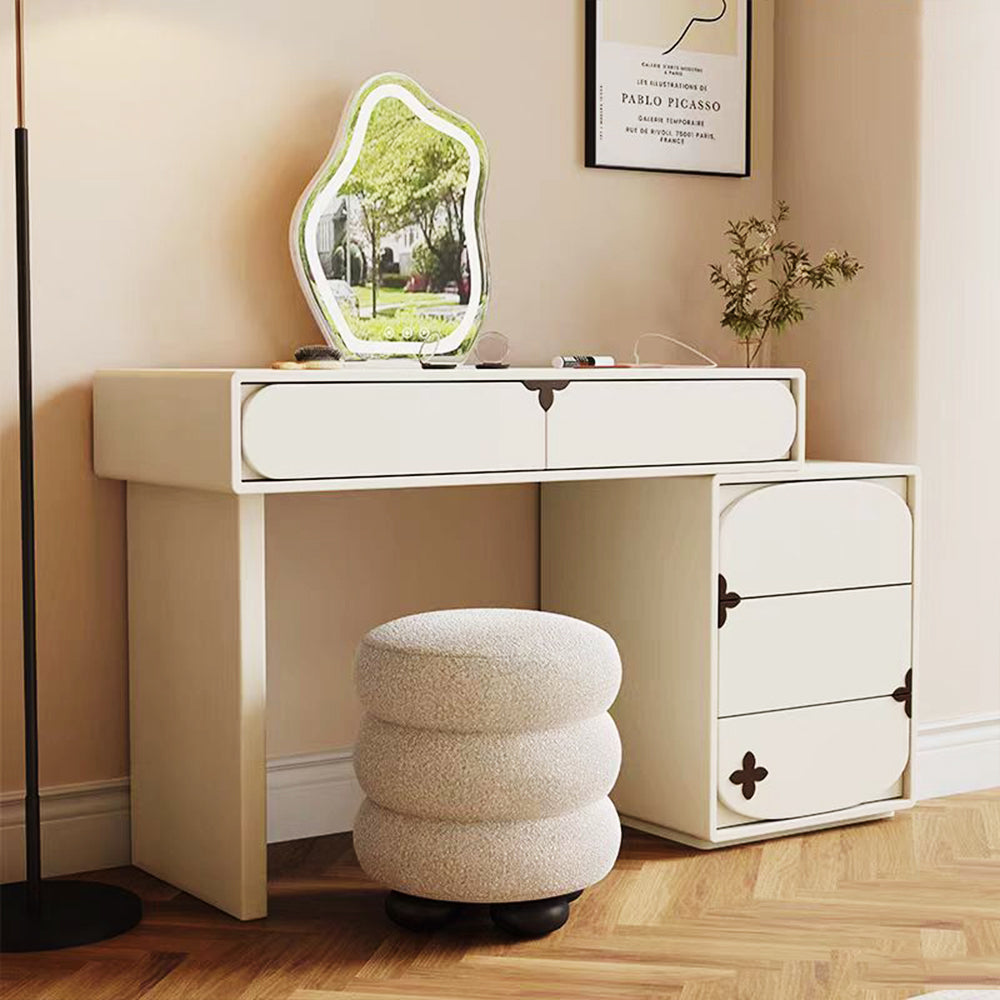 LUXORA DR1088 100/120cm Minimalist Solid Wood Dressing Table