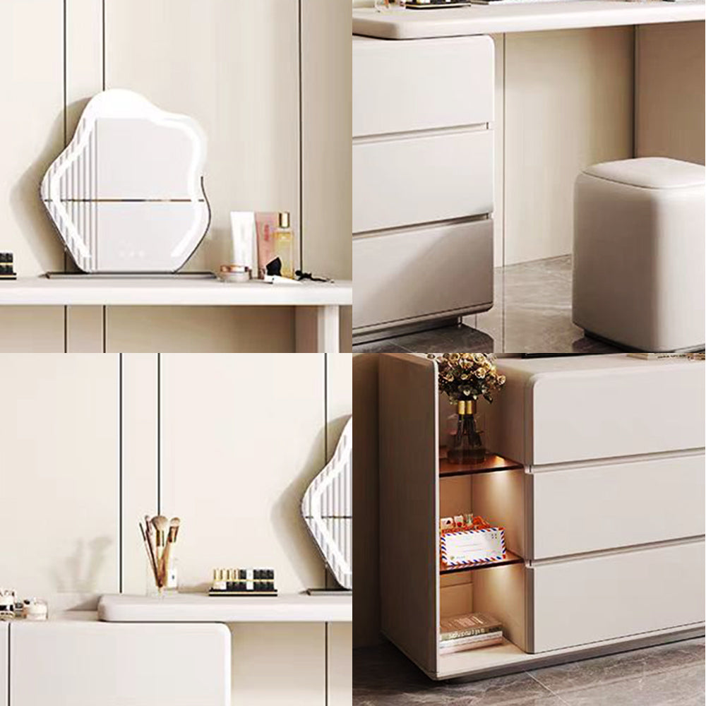 LUXORA DR1089 120cm Minimalist Solid Wood Dressing Table