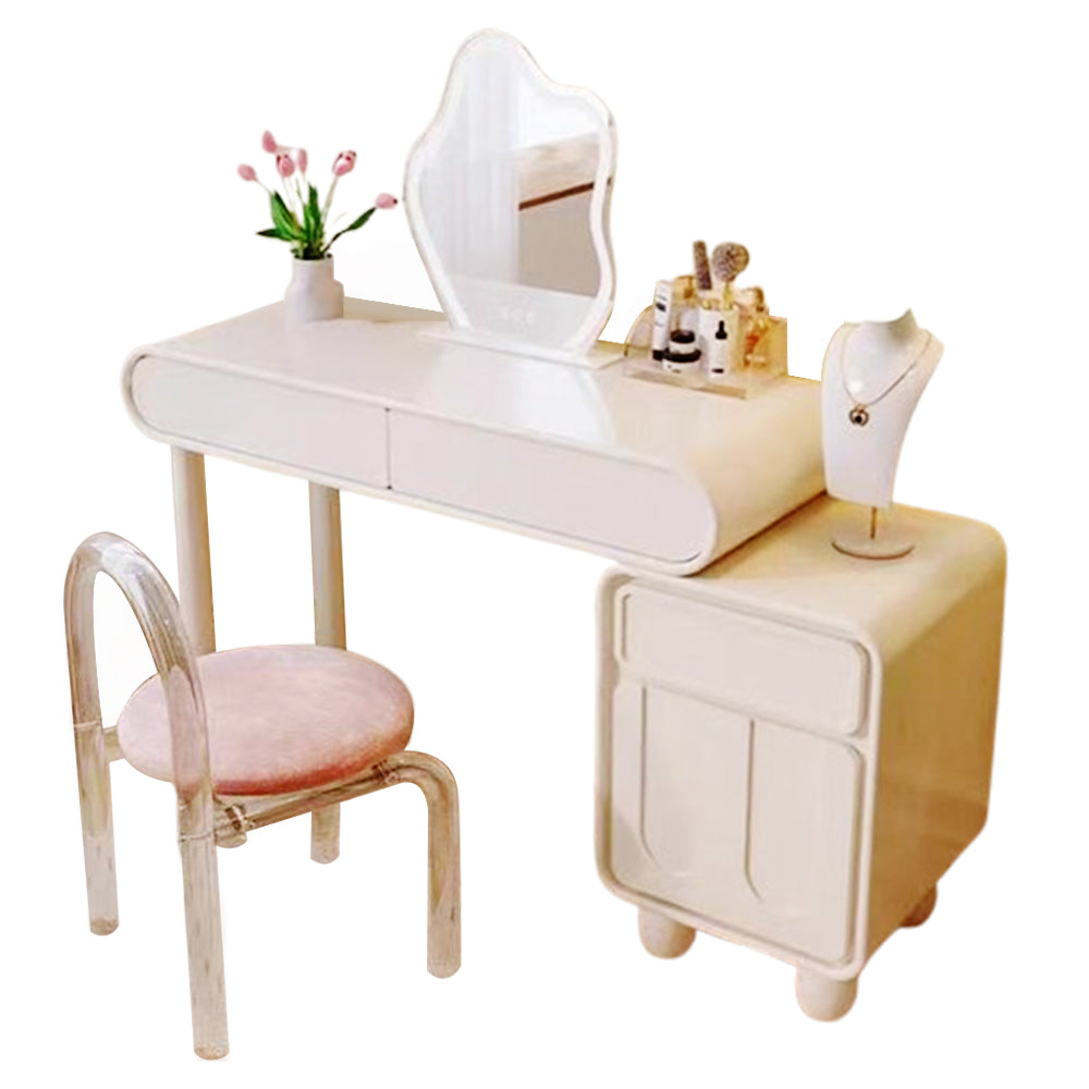 LUXORA DR1092 80/100/120cm Minimalist Solid Wood Dressing Table