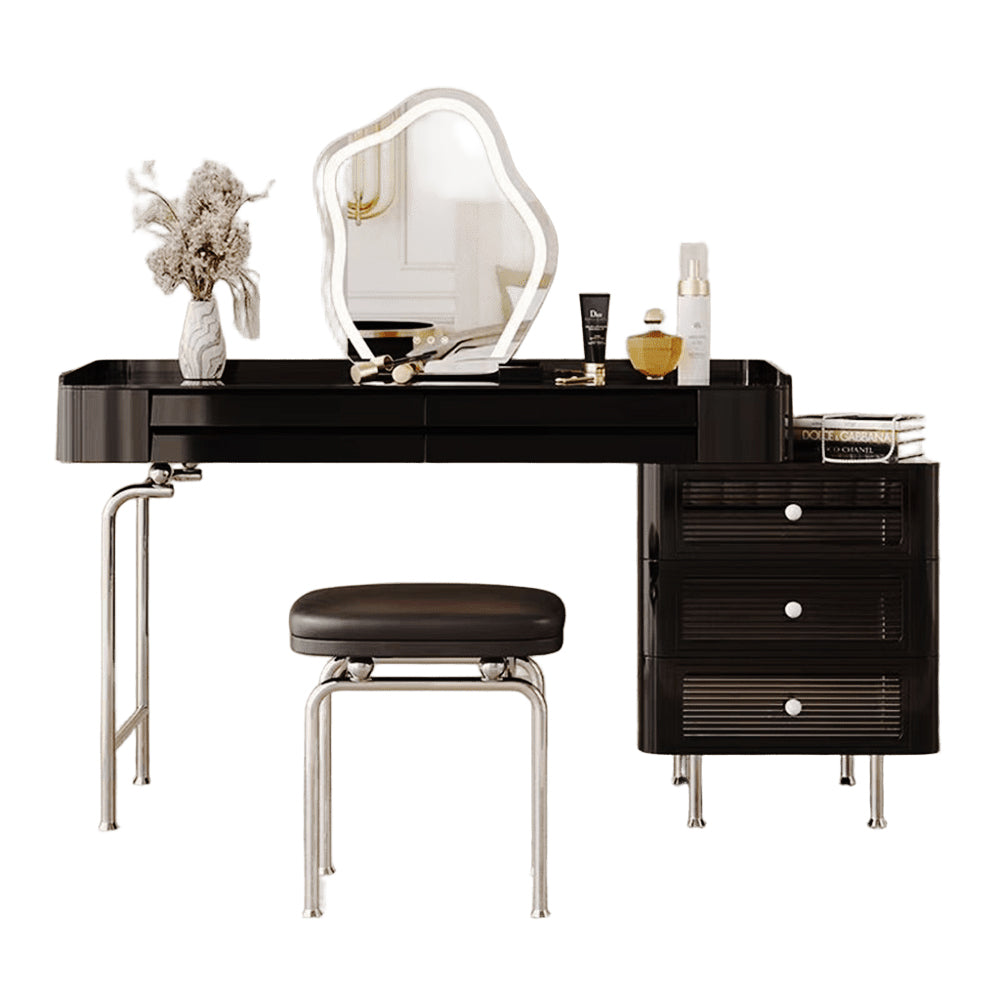 LUXORA DR1095 80/100/120cm Minimalist Solid Wood Dressing Table