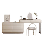 LUXORA DR1098 100/120cm Minimalist Solid Wood Dressing Table