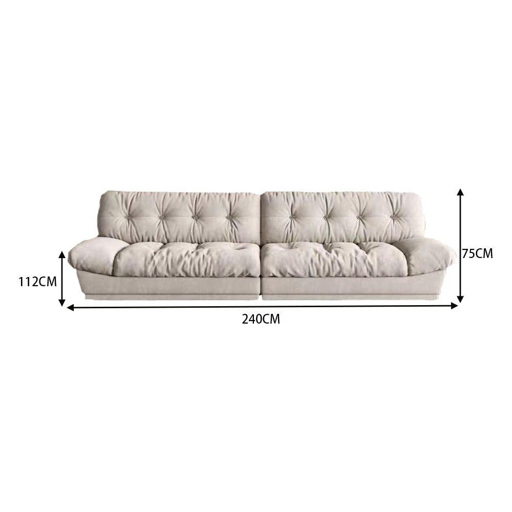 LUXORA S1003 220/240CM Modern Style Imported Pine Frame Sofa