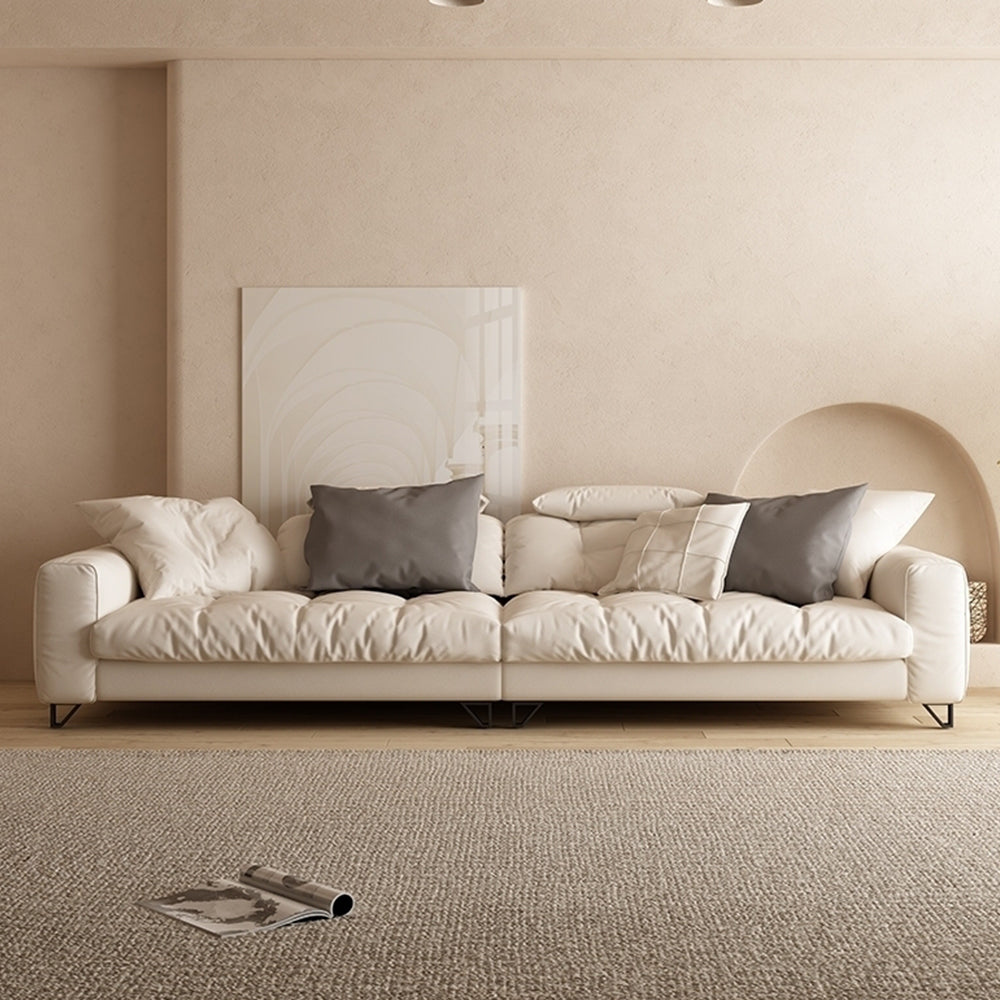 LUXORA S1045 210/240cm Length Tech Fabric Sofa Solid Wood Frame