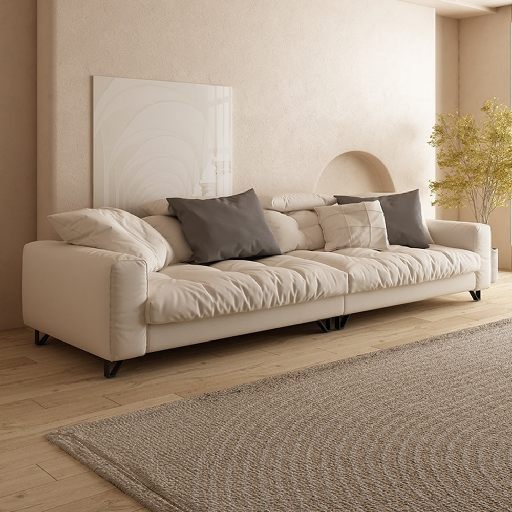 LUXORA S1045 210/240cm Length Tech Fabric Sofa Solid Wood Frame