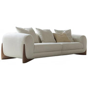 LUXORA S1095 Modern Minimalist Style 170-220cm Sofa Teddy Fabric