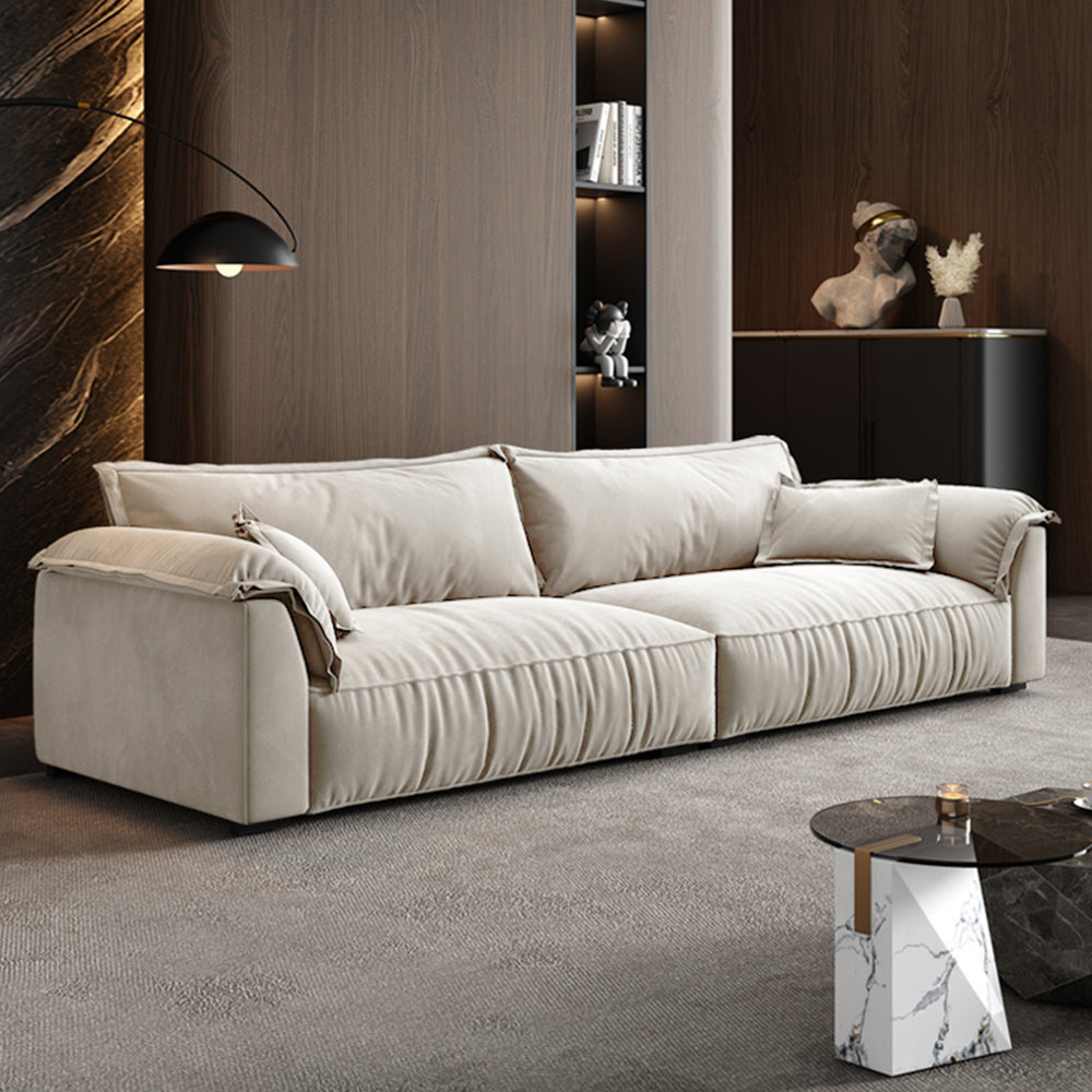 LUXORA S1099 180/220cm Length Tech Fabric Sofa Solid Wood Frame