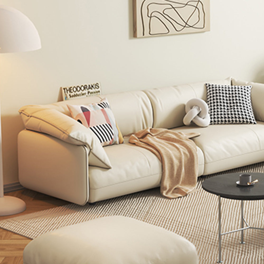 LUXORA S1100 190/220CM Length Tech Fabric Sofa Solid Wood Frame