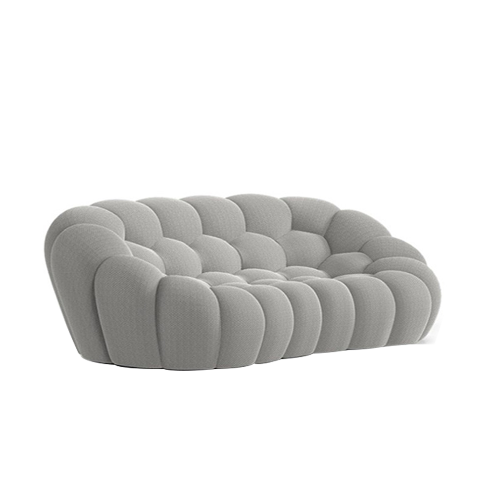 LUXORA S1175 200/250CM 3D Fabric Curved Shell Sofa
