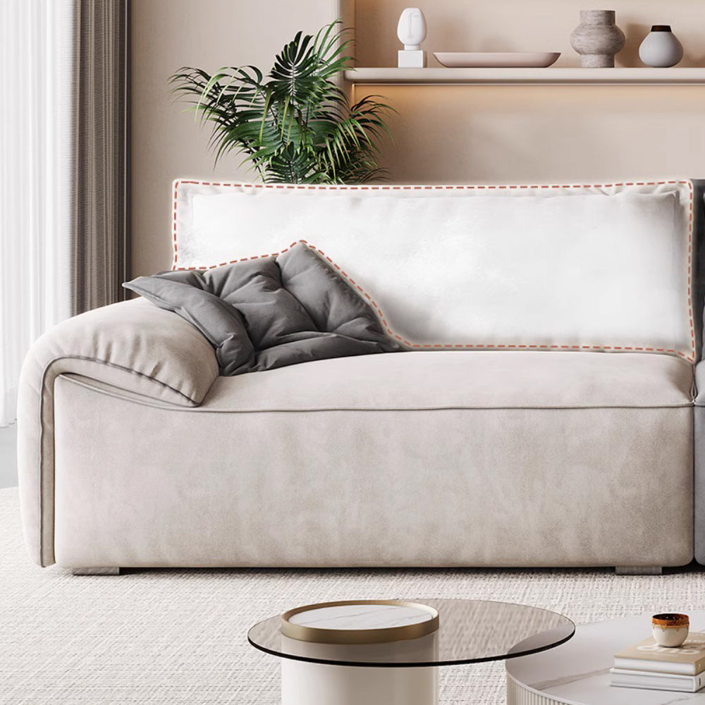 LUXORA S1245 240cm Length Tech Fabric Sofa Modern Minimalist Style