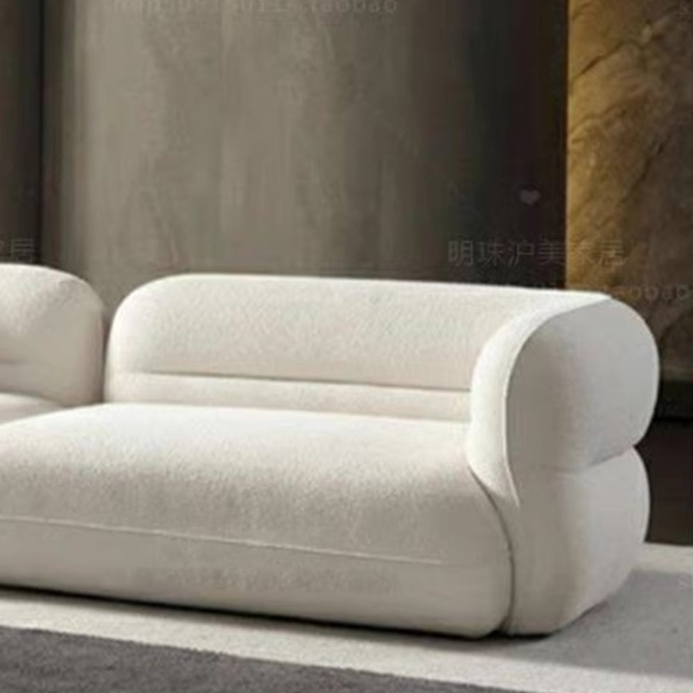 LUXORA S1248 220cm Length Tech Fabric Sofa Solid Wood Frame