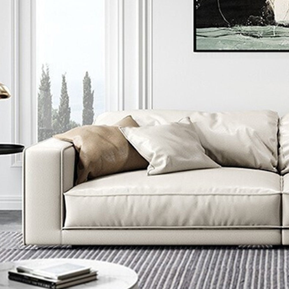 LUXORA S1262 220/260cm Length Tech Fabric Sofa Solid Wood Frame