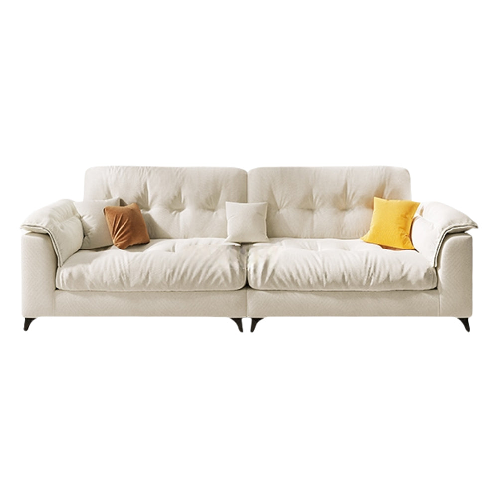 LUXORA S1268 Fashionable Minimalist Style Solid Wood Sofa 180-220cm High-Tech Fabric