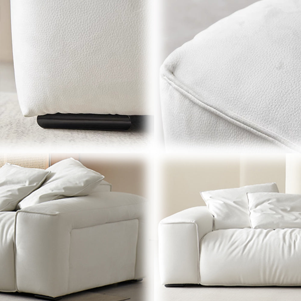 LUXORA S1282 Fashionable Minimalist Style Solid Wood Sofa 260-280cm High-Tech Fabric