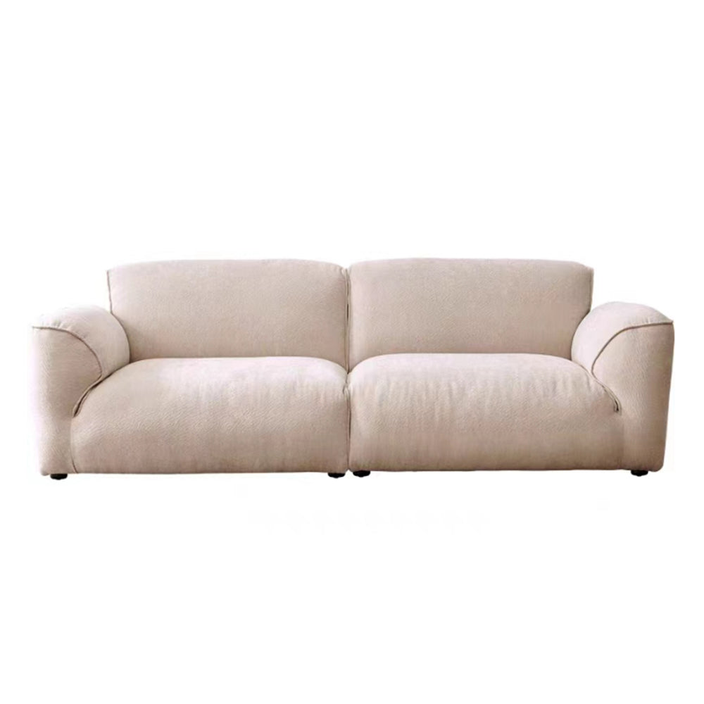 LUXORA S1288 Fashionable Minimalist Style Solid Wood Sofa 232cm High-Tech Fabric