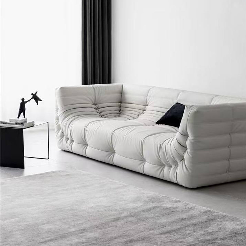 LUXORA S1329 Fashionable Minimalist Style Solid Wood Sofa 175-223cm High-Tech Fabric