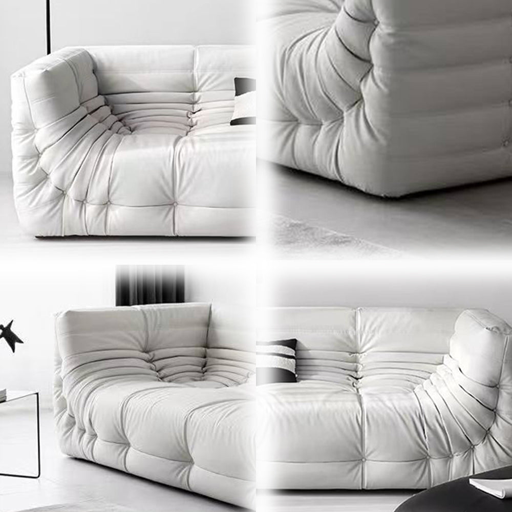 LUXORA S1329 Fashionable Minimalist Style Solid Wood Sofa 175-223cm High-Tech Fabric