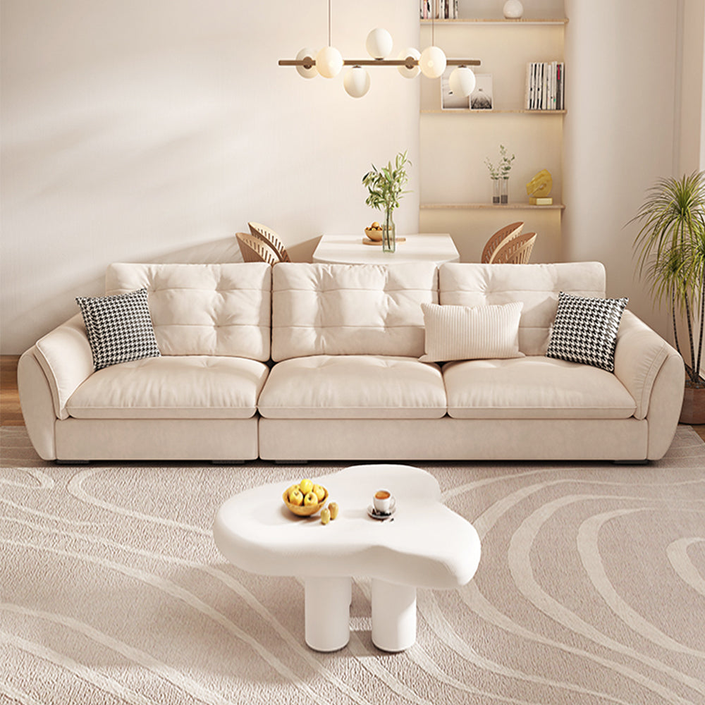 LUXORA S1340 Fashionable Minimalist Style Solid Wood Sofa 175-210cm High-Tech Fabric