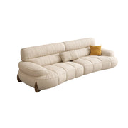 LUXORA S1357 170/210cm Length Matte fabric Sofa Solid Wood Frame