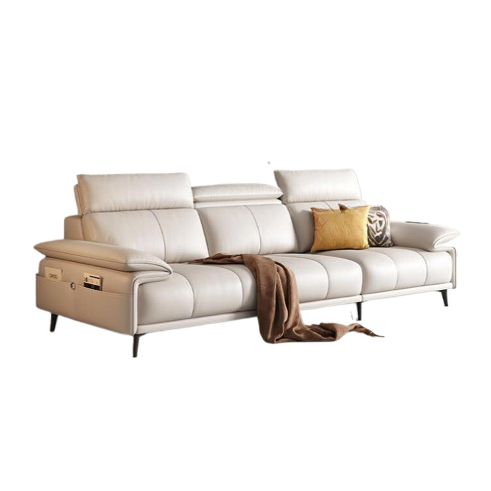 LUXORA S1382 Fashionable Minimalist Style Solid Wood Sofa 170-210cm High-Tech Fabric
