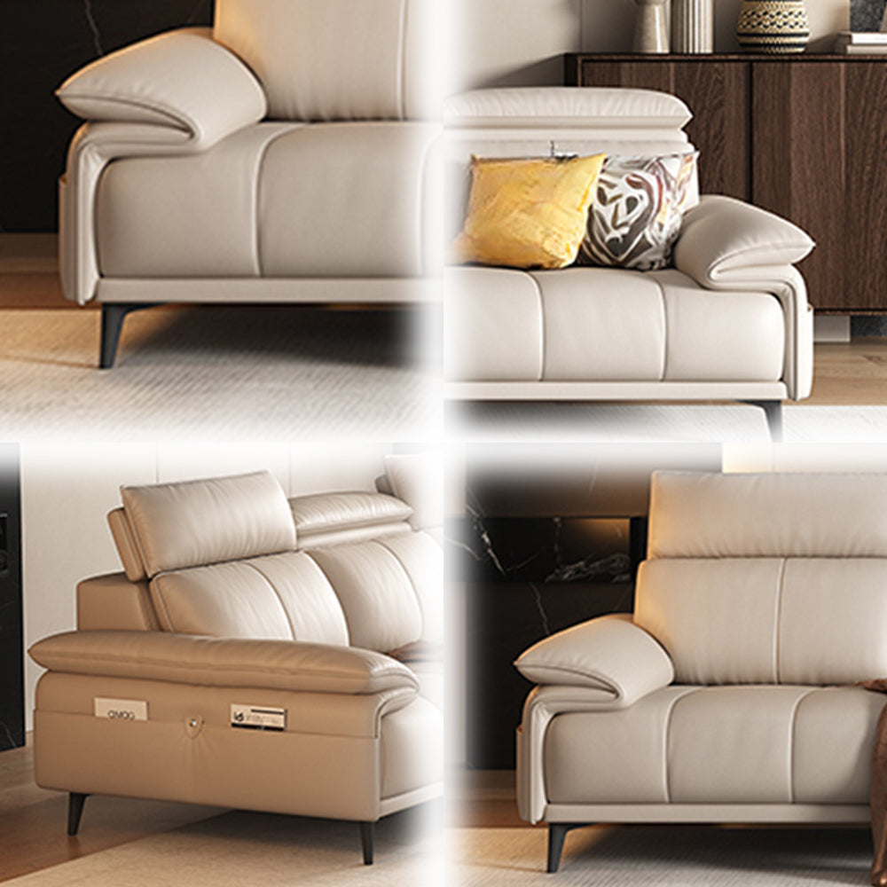 LUXORA S1382 Fashionable Minimalist Style Solid Wood Sofa 170-210cm High-Tech Fabric