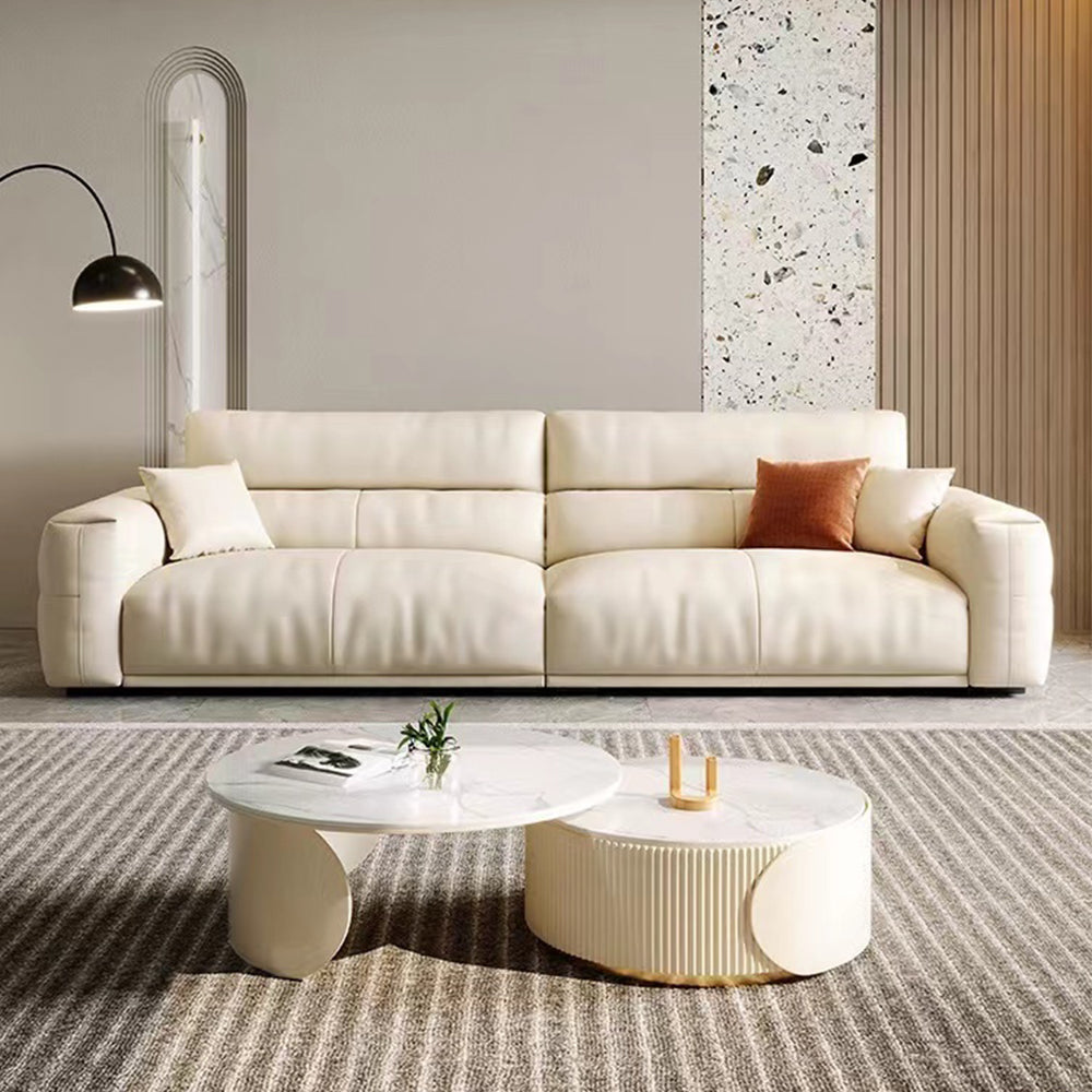LUXORA S1383 Fashionable minimalist style solid wood sofa 170-210cm High-Tech Fabric