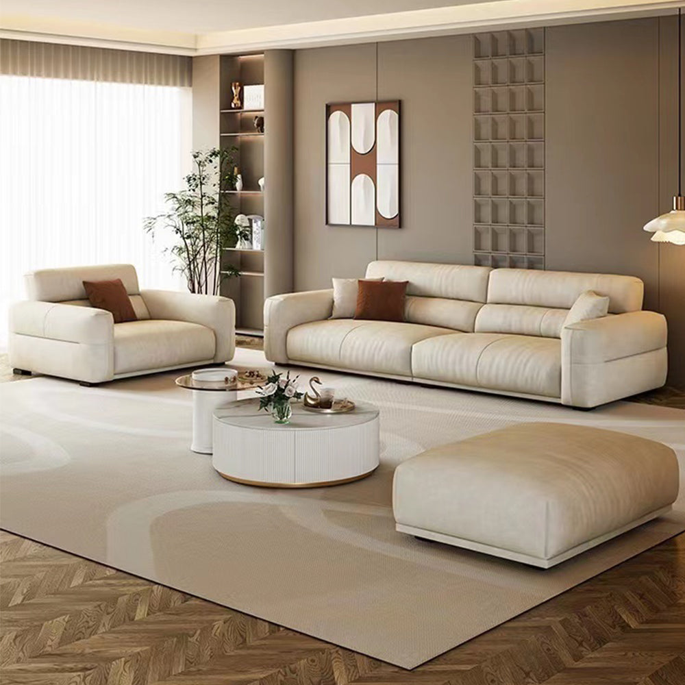 LUXORA S1383 Fashionable minimalist style solid wood sofa 170-210cm High-Tech Fabric