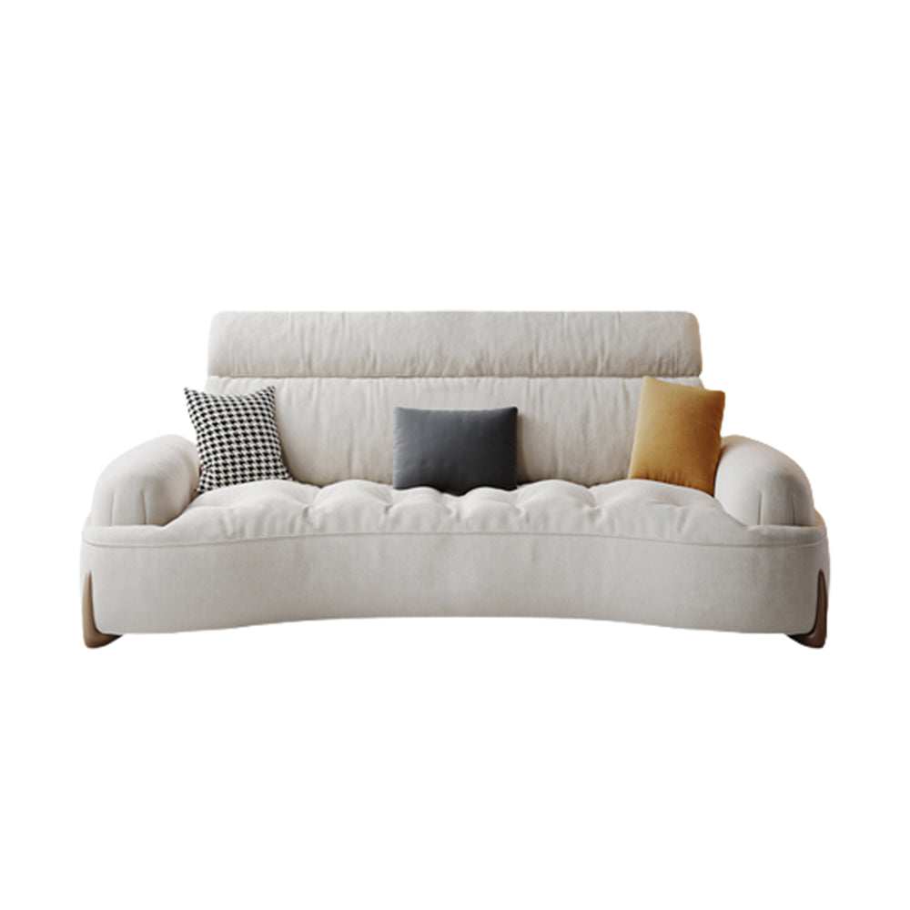 LUXORA S1385 Fashionable Minimalist Style Solid Wood Sofa 170-210cm High-Tech Fabric