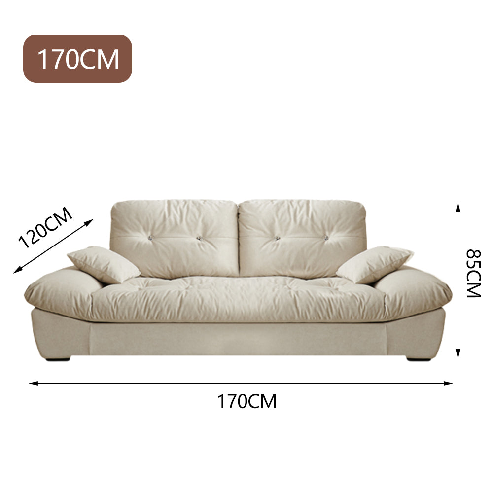 LUXORA S1393 Removable Backrest Sofa 170-210cm High-Tech Fabric