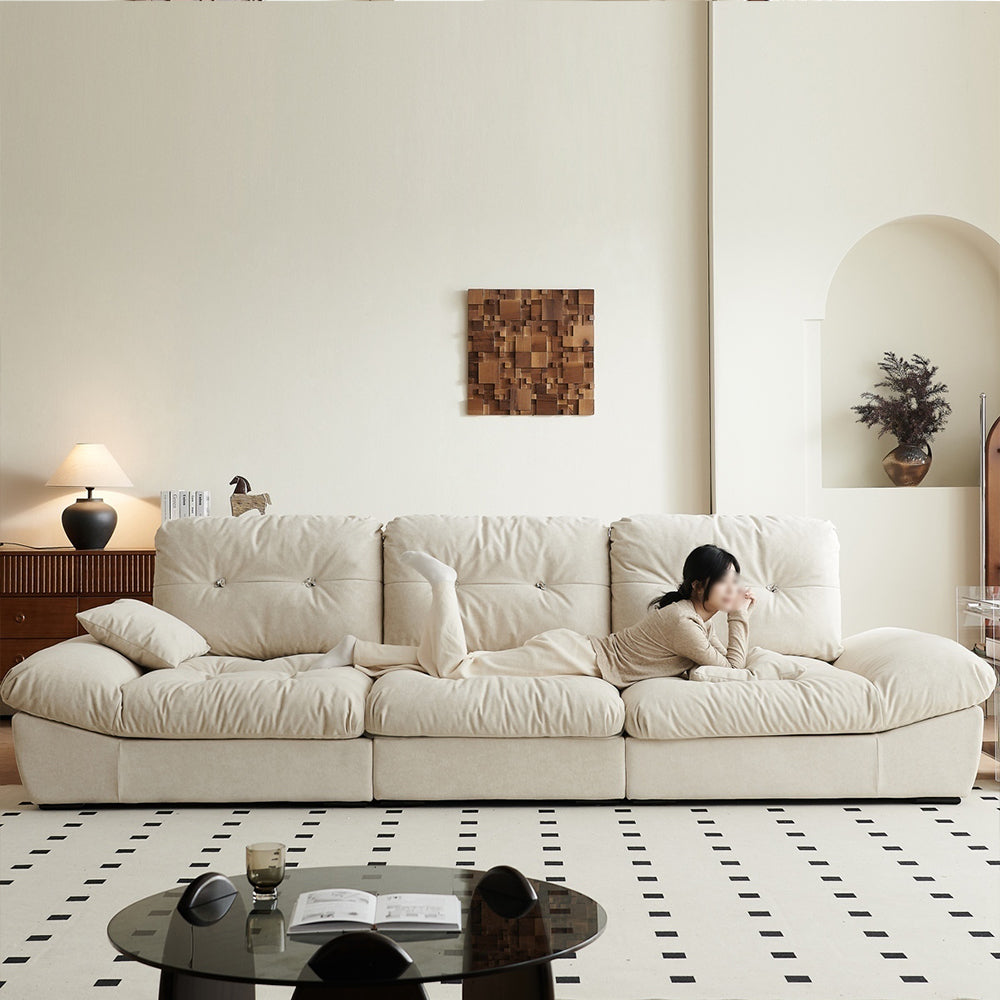 LUXORA S1393 Removable Backrest Sofa 170-210cm High-Tech Fabric