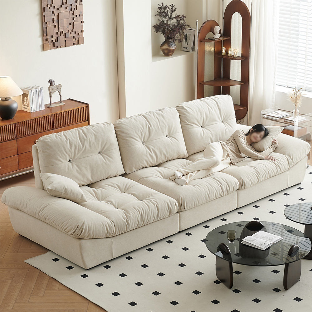 LUXORA S1393 Removable Backrest Sofa 170-210cm High-Tech Fabric