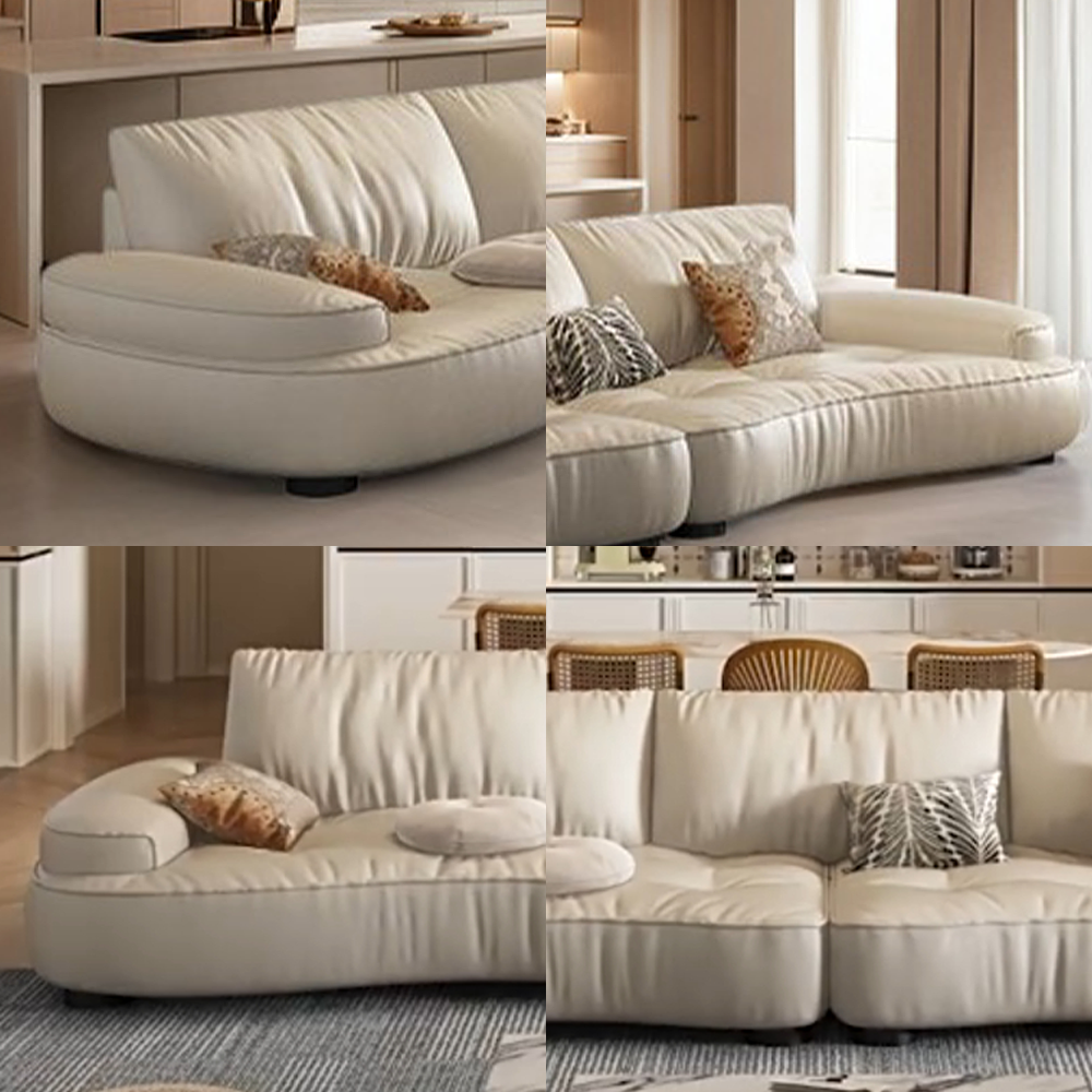 LUXORA S1422 220/260CM Modern Minimalist Style Imported Pine Frame Sofa