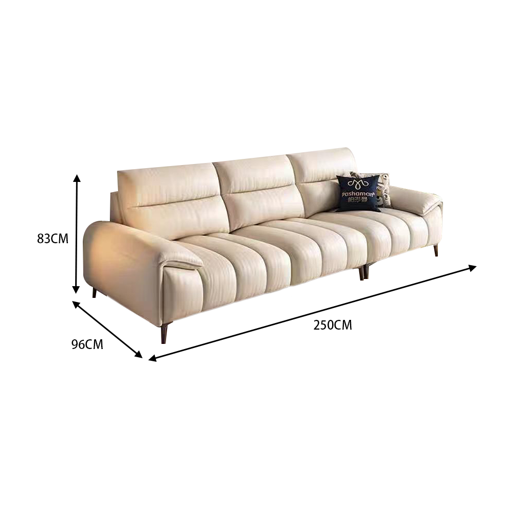 LUXORA S1448 250CM Modern Minimalist Style Imported Pine Frame Sofa