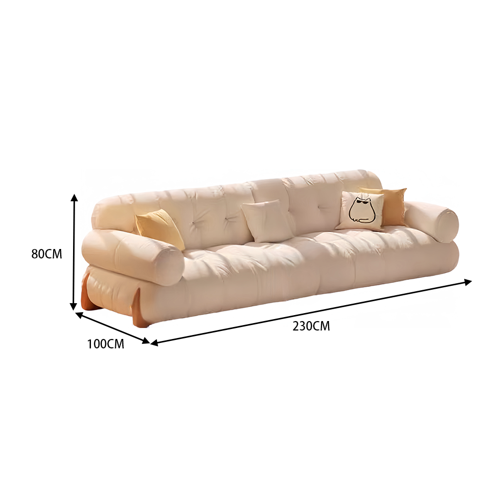 LUXORA S1469 230/260CM Modern Minimalist Style Imported Pine Frame Sofa