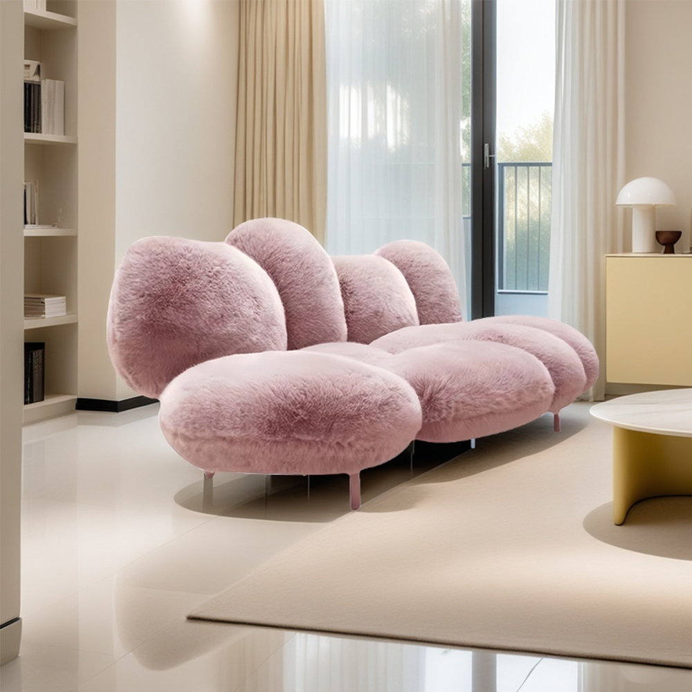 LUXORA S1485 220CM Heterosexual Modern Style Imported Pine Frame Sofa