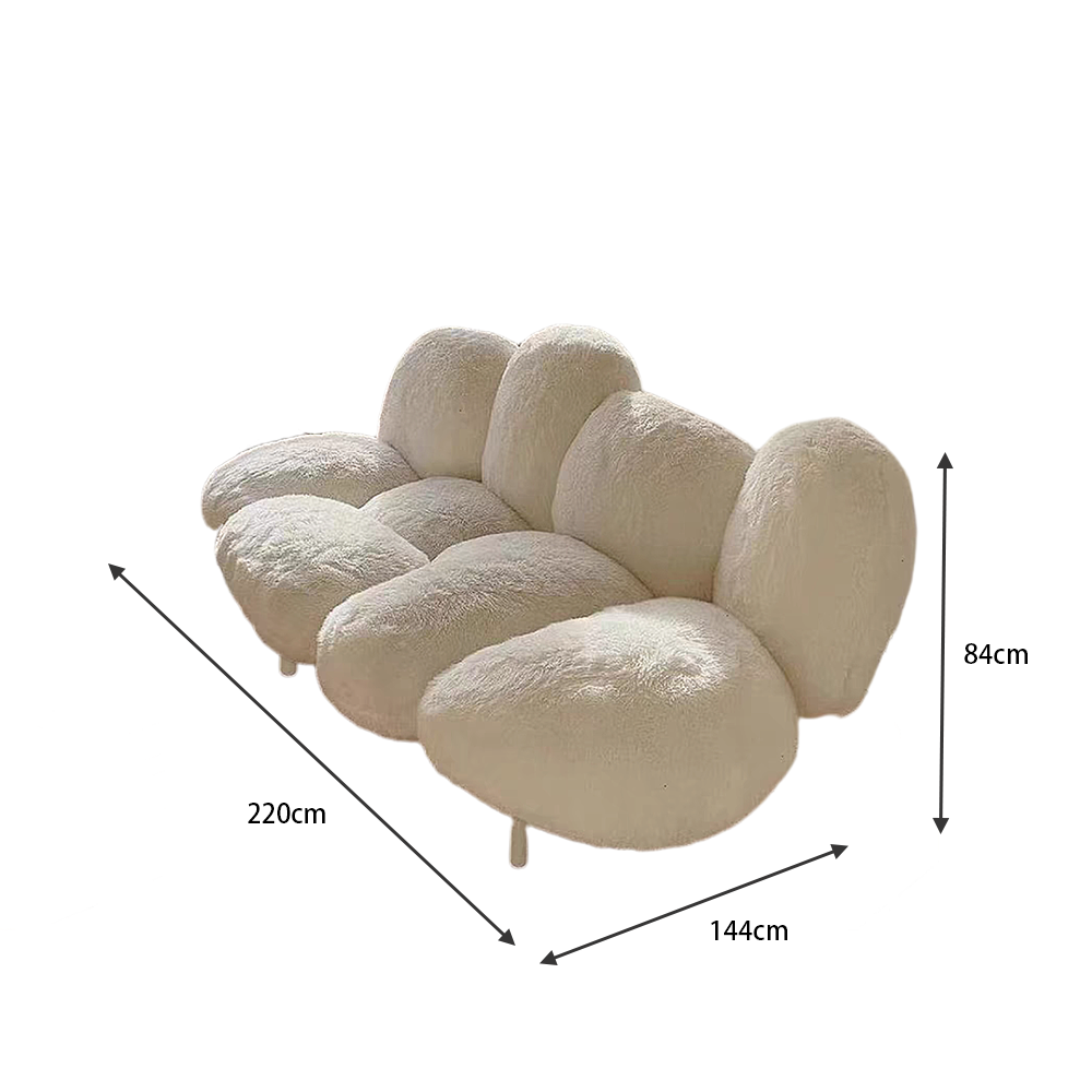 LUXORA S1485 220CM Heterosexual Modern Style Imported Pine Frame Sofa