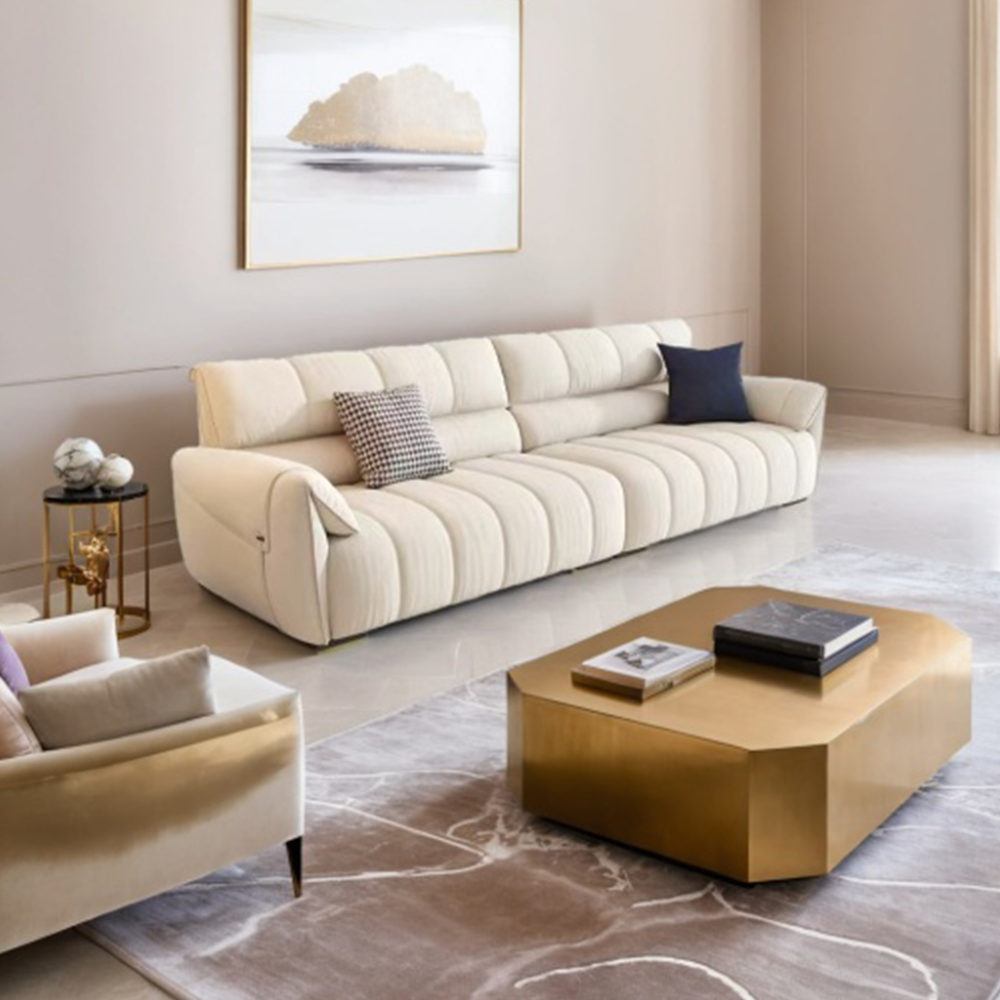 LUXORA S1505 220CM Modern Minimalist Style Imported Pine Frame Sofa