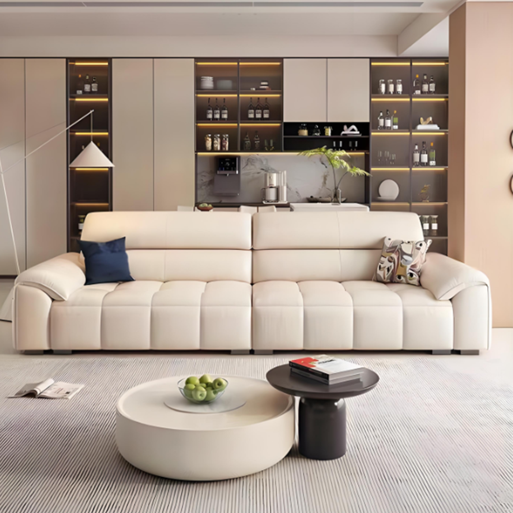 LUXORA S1520 220CM Modern Minimalist Style Imported Pine Frame Sofa