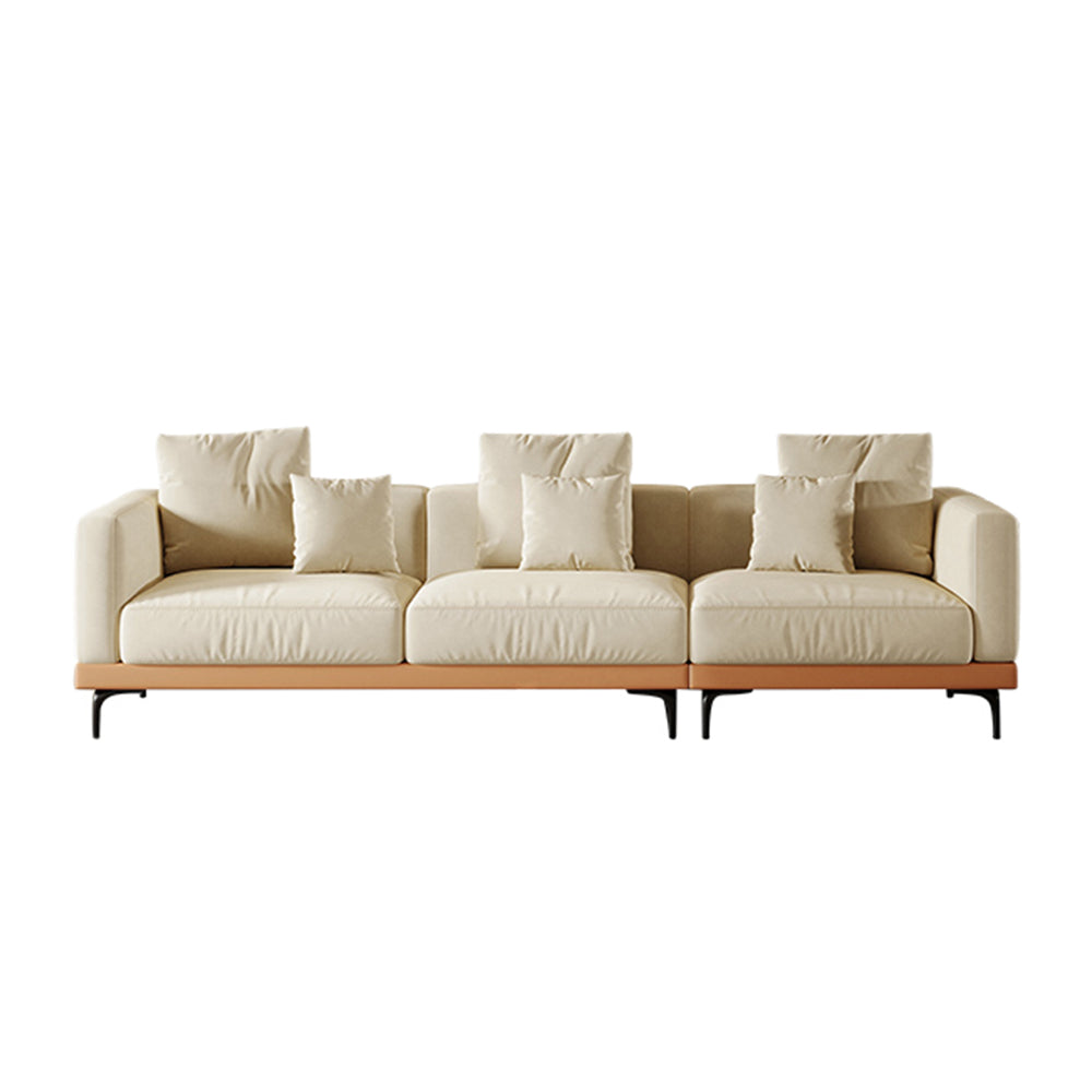 LUXORA S1536 Fashionable Minimalist Style Solid Wood Sofa 210-240cm Matte Fabric