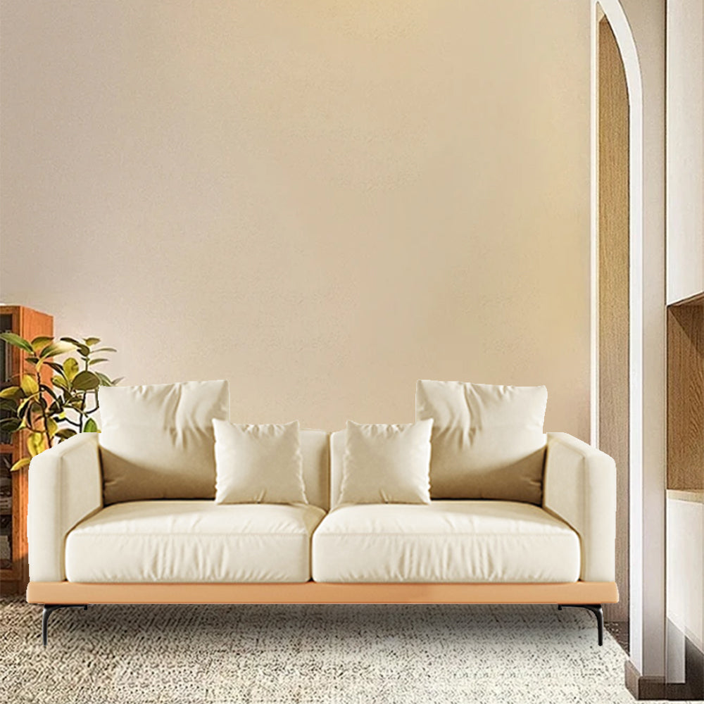 LUXORA S1536 Fashionable Minimalist Style Solid Wood Sofa 210-240cm Matte Fabric