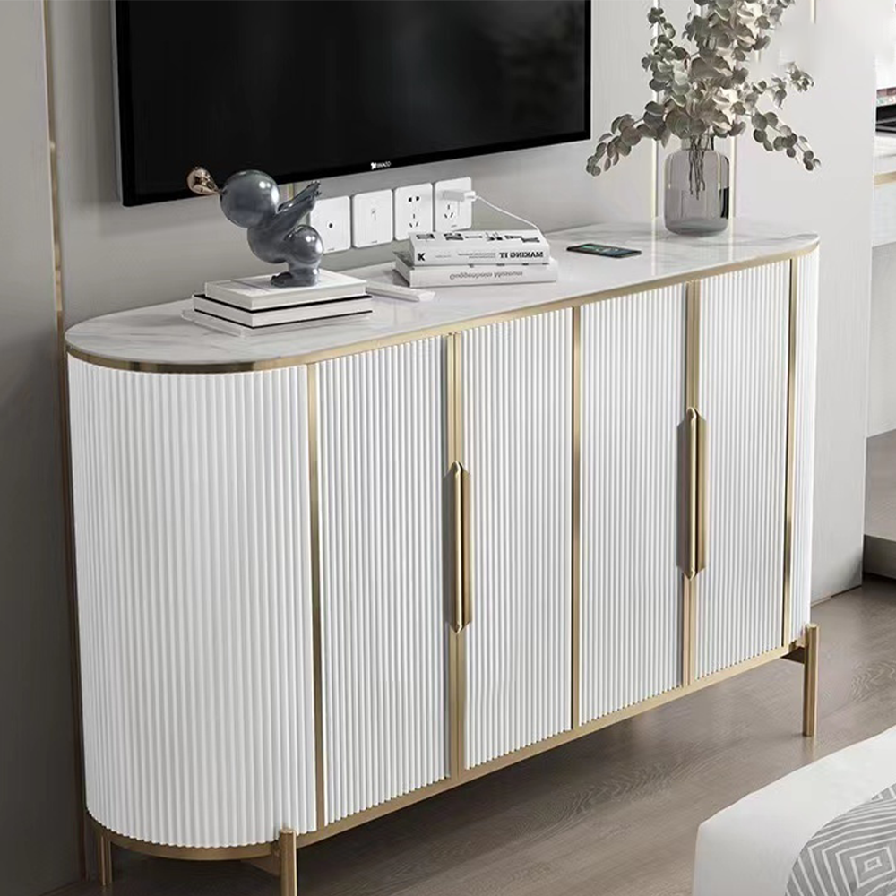 LUXORA SC1001 120/150CM Modern Simple Rock Slab Countertop Dining Sideboard